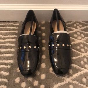 Nine West Black Patent Loafers